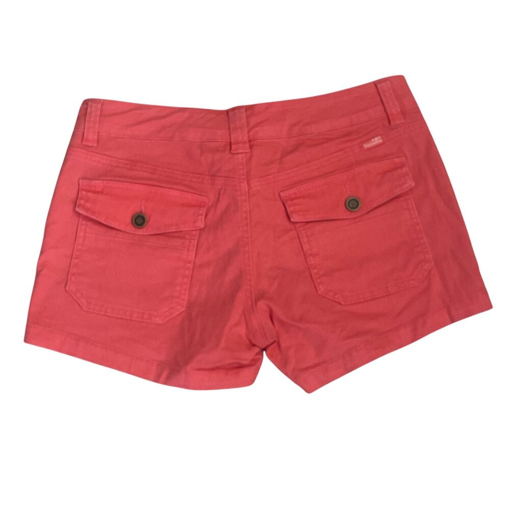 Unionbay Coral Low Rise Mini Shorts Y2K Preppy Summer Beach Size 7